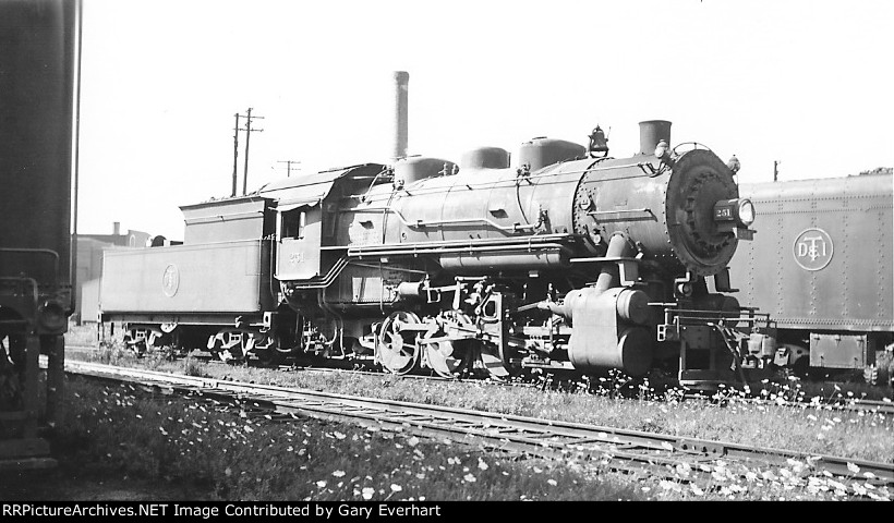 DTI 0-8-0 #251 - Detroit, Toledo & Ironton